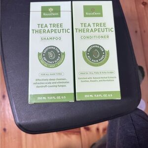 RoyceDerm Tea Tree Therapeutic Shampoo & Conditioner - Green/White